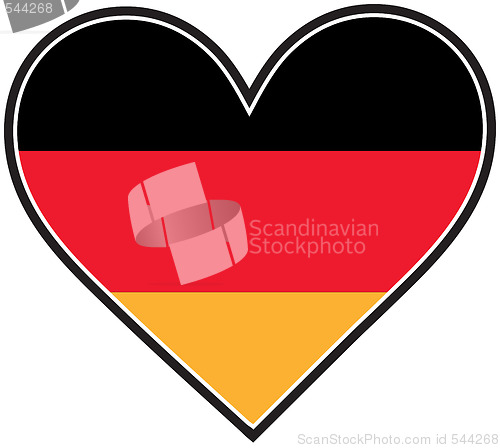 Image of German Heart Flag