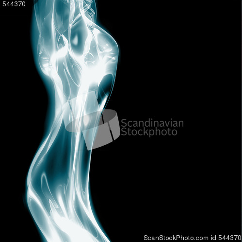 Image of abstract female electric