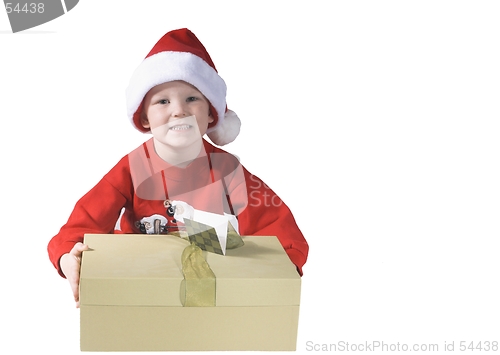 Image of santa boy