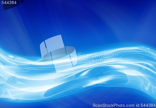 Image of abstract blue
