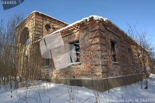 Image of ruins of old house