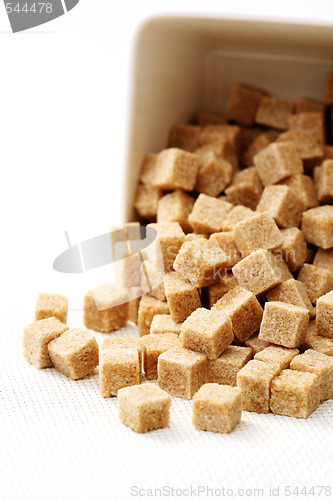 Image of brown sugar cubes