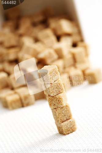 Image of brown sugar cubes