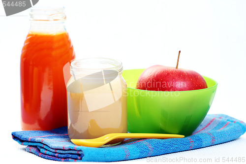 Image of apple for baby