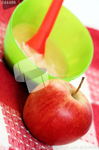 Image of apple for baby
