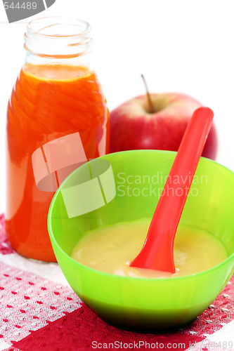 Image of apple for baby