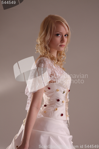 Image of Woman in wedding dress