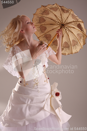 Image of Woman in wedding dress