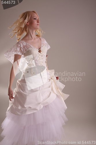 Image of Woman in wedding dress