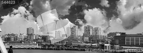 Image of Seattle Skyline Panoramic