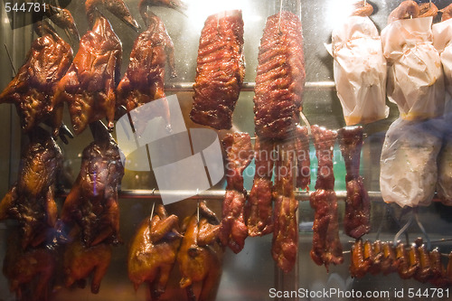 Image of Hanging Asian Delicacies