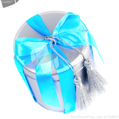 Image of metal gift box