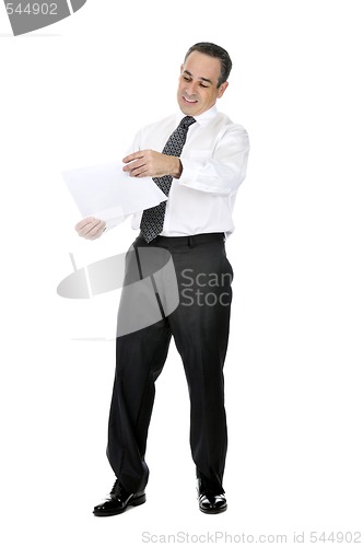 Image of Confused businessman