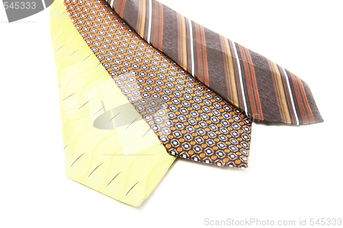 Image of Necktie on white background