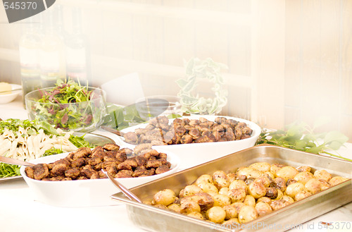 Image of Healthy meal prepared on table