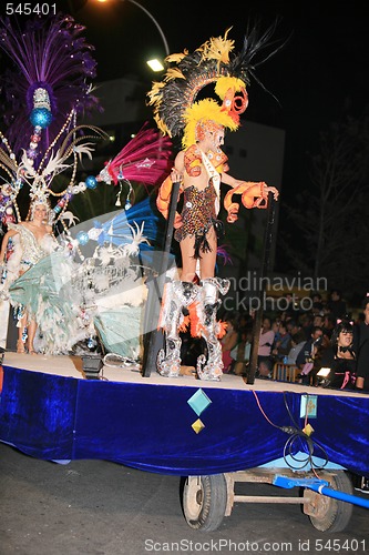 Image of Carnival Parade in Arrecife Lanzarote 2009