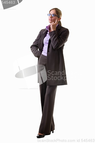 Image of Woman in business suit