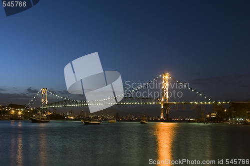 Image of Bridge by night