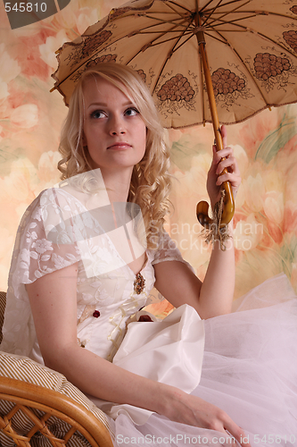Image of Woman in wedding dress