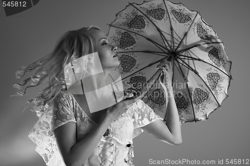 Image of Woman in wedding dress