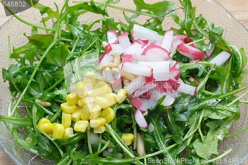 Image of Rocket with corn