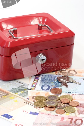 Image of Lockbox and Money