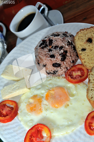 Image of breakfast in Nicaragua