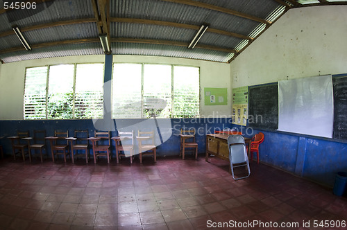 Image of school room rural nicaragua