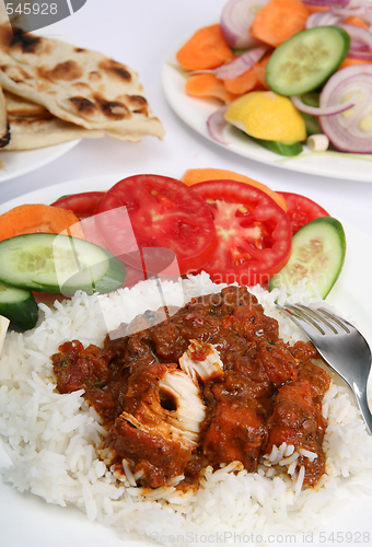 Image of Chicken tikka masala meal vertical