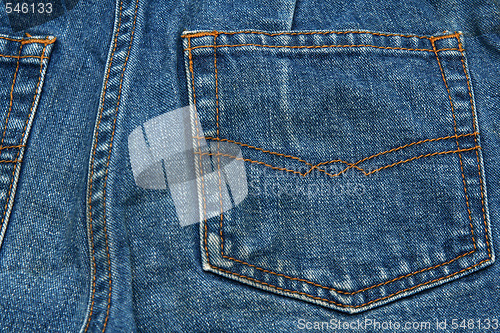 Image of Blue jeans