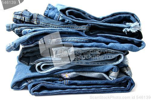 Image of Blue jeans