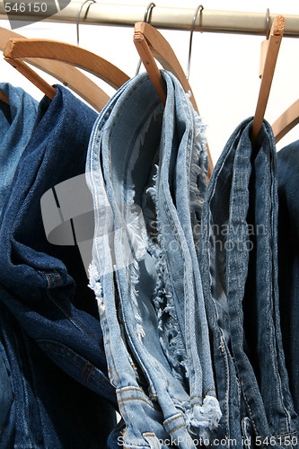 Image of Blue jeans
