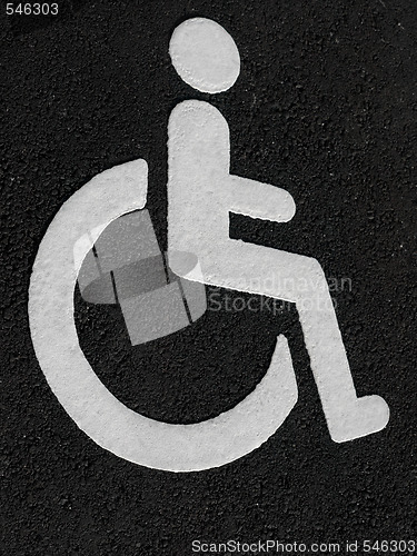 Image of Disabled sign 