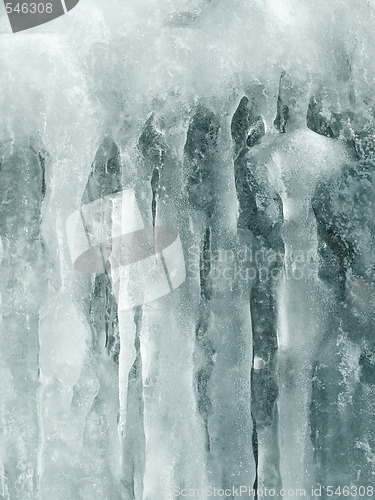 Image of Ice stalactite