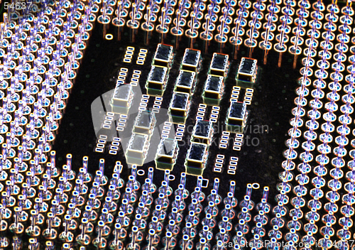 Image of CPU futuristic