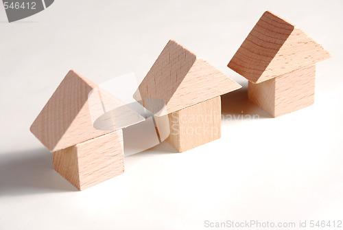 Image of Wooden houses