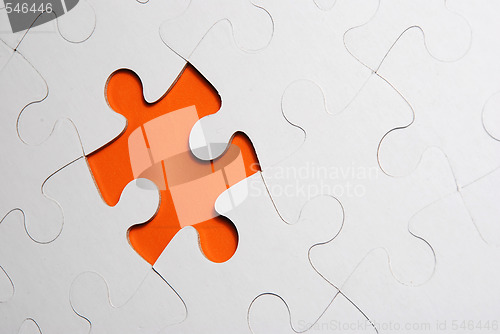 Image of abstract puzzle background