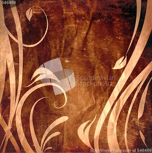 Image of Abstract floral background