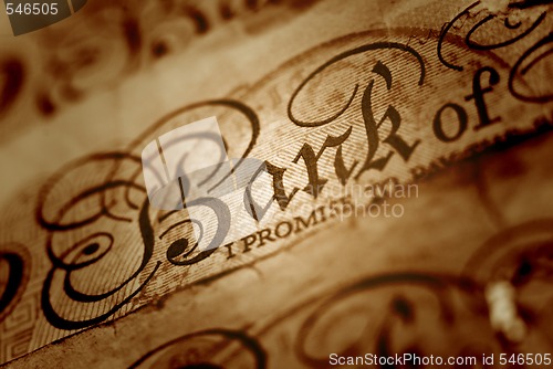 Image of Banknote close-up