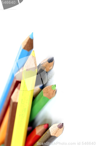 Image of Close-up pencil.