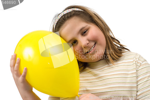 Image of Girl With Balloon