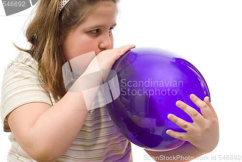 Image of Blowing Up A Balloon