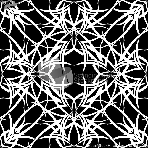 Image of negative modern web