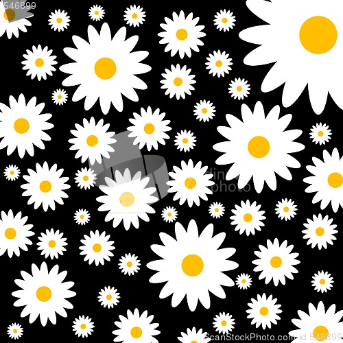 Image of Abstract floral background