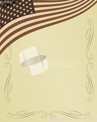 Image of American patriotic background