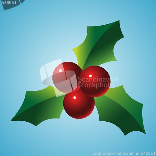 Image of Holly sprig 