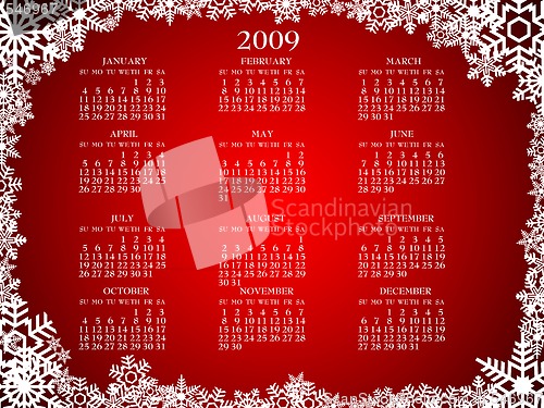 Image of 2009 calendar 