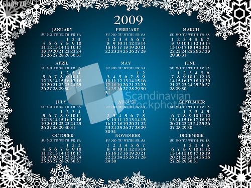 Image of 2009 calendar