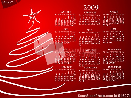 Image of 2009 calendar 