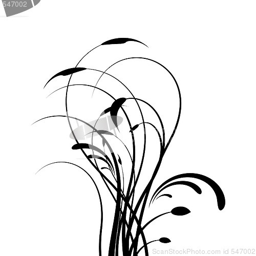 Image of Abstract floral background